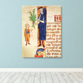 薬用植物 キャンバスプリント (インサイチュ (ウッドフロア))