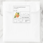 薬用混合シトラスラベル スクエアシール (バッグ)