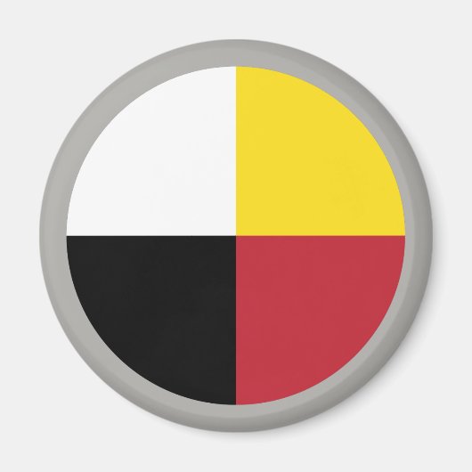 薬用車輪 マグネット (正面)