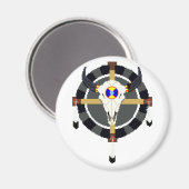 薬用車輪 マグネット (正面/裏面)