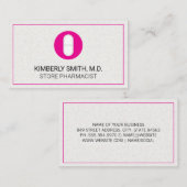 薬用錠剤 名刺 (正面/裏面)