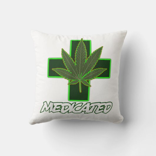 薬用雑草 クッション (裏面)