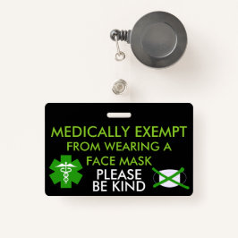 薬用顔マスクバッジから除外 バッジ