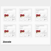 薬用Appleラベル スクエアシール (シート)