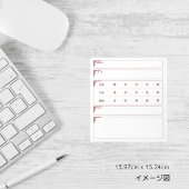 薬膳茶レシピ ノートパッド（小） ノートパッド