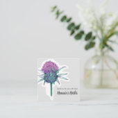 薬草を注文してくれてありがとう スクエア名刺 (スタンド正面)