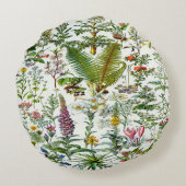 薬草アクセント枕 ラウンドクッション (裏面)