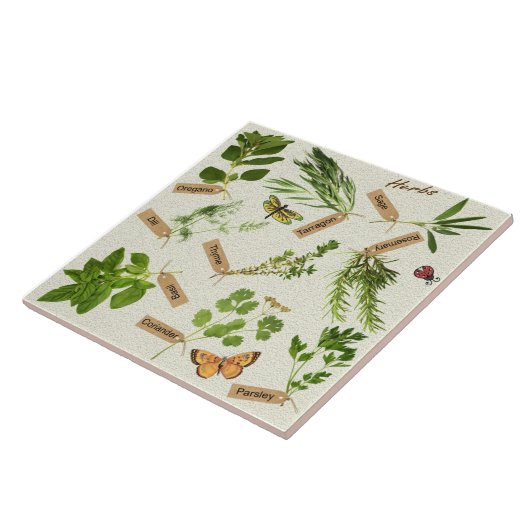 薬草タイル タイル (側面)