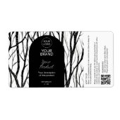 薬草茶ラベル ラベル (正面)