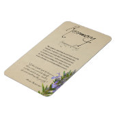 薬草院:ローズマリー |マグネット マグネット (左側)