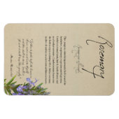 薬草院:ローズマリー |マグネット マグネット (横)