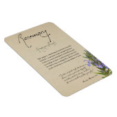 薬草院:ローズマリー |マグネット マグネット (右側)