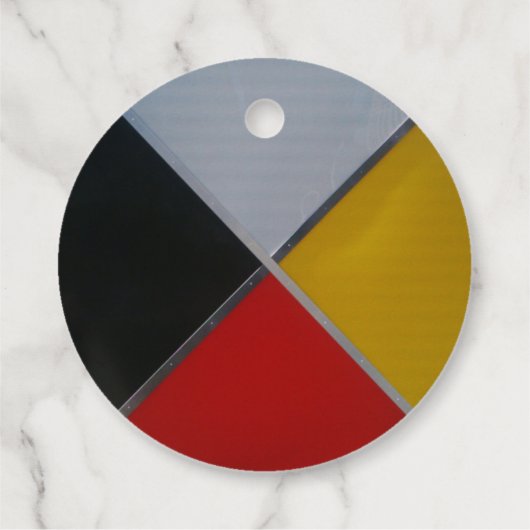 薬車のメッセージカード フェイバータグ (裏面)