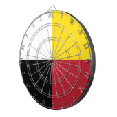 薬輪の神聖なフープ ダーツボード (正面右)