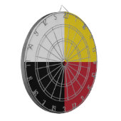 薬輪の神聖なフープ ダーツボード (正面左)