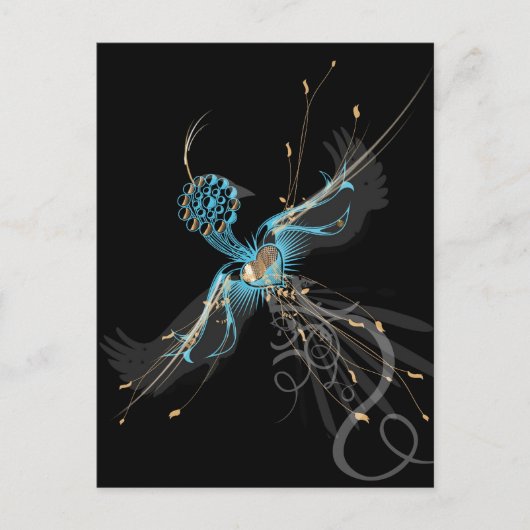 薬鳥 ポストカード (正面)