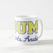 薬-コーヒー・マグのすべての聖者大学 コーヒーマグカップ (正面右)