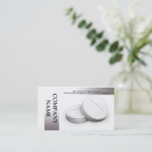 薬/薬学/薬剤師の人体 名刺 (スタンド正面)