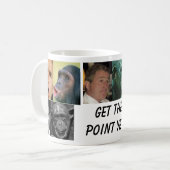 薮のサル コーヒーマグカップ (正面左)