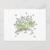 薮の下のマウイの皮 案内ポストカード (正面)