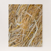 藁の背景 ジグソーパズル (縦)