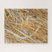 藁の背景 ジグソーパズル (横)