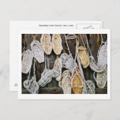 藁伝統的草履：西条市 ポストカード (正面/裏面)