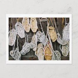 藁伝統的草履：西条市 ポストカード