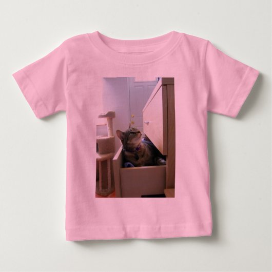 藍の引き出し ベビーTシャツ (正面)