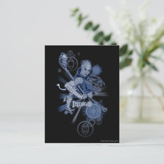 藍族10 ポストカード (スタンド正面)