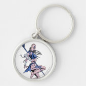 藍族1 キーホルダー (正面)