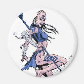 藍族1 マグネット (正面)