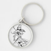 藍族3 キーホルダー (正面)