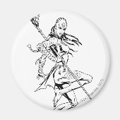 藍族3 マグネット (正面)