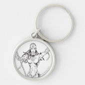 藍族6 キーホルダー (正面)