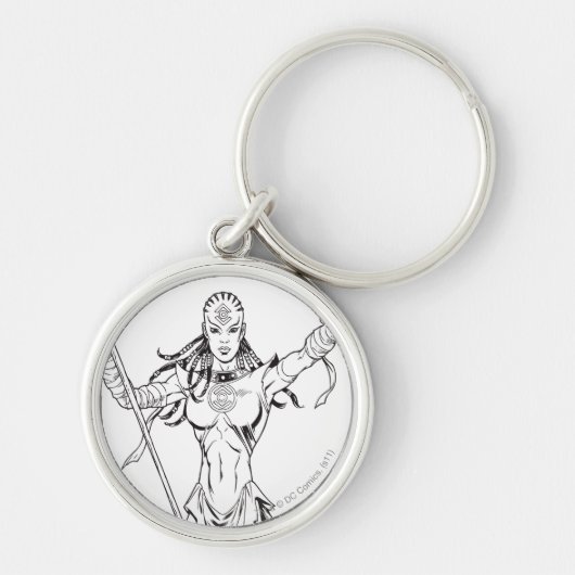 藍族6 キーホルダー (正面)