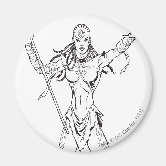 藍族6 マグネット (正面)