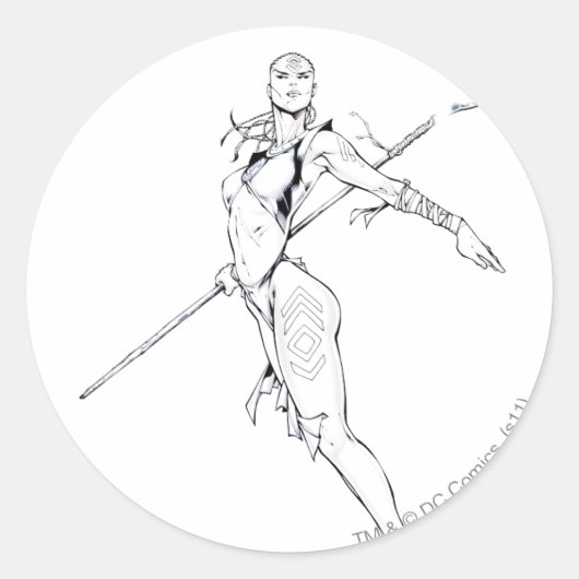 藍族8 ラウンドシール (正面)