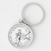 藍族9 キーホルダー (正面)