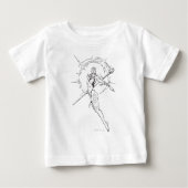 藍族9 ベビーTシャツ (正面)