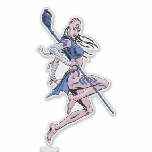 藍族 シール (正面)