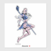 藍族 シール (シート)