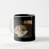 藍染めの時間 ツートーンマグカップ (正面左)