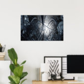 藍染 ポスター (ホームオフィス)