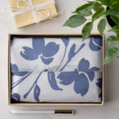 藍水色の花茎 薄葉紙 (ギフト)