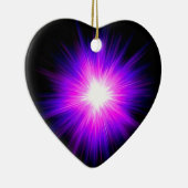 藍紫ヒーリング炎霊気神のエネルギー セラミックオーナメント (右)