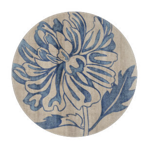 藍色のママ カッティングボード