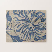 藍色のママ ジグソーパズル (横)