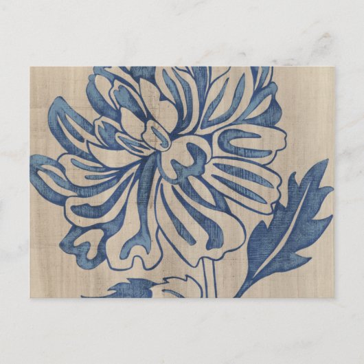 藍色のママ ポストカード (正面)