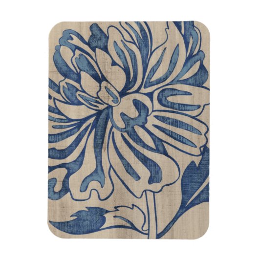 藍色のママ マグネット (縦)